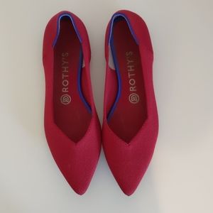 Rothys The Point Red sz 9